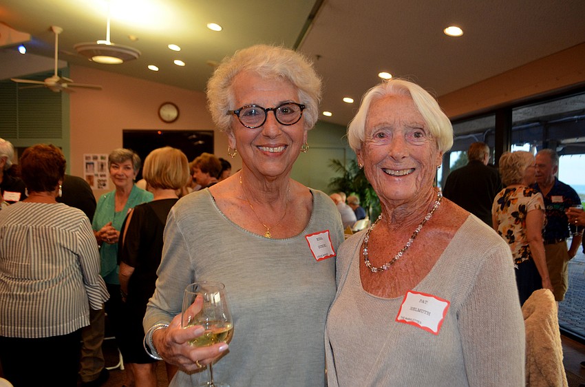 Edna Guedel and Pat Helmuth