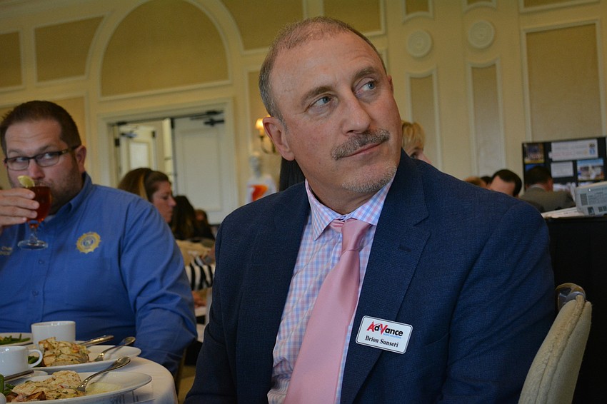 Brion Sunseri, of Ad-Vance Talent Solutions, got a front-row seat.