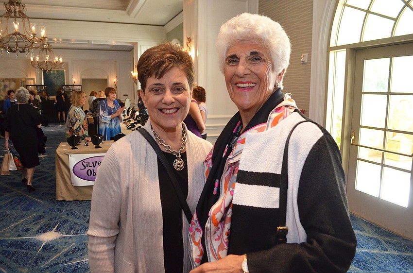 Ellen Murphy and Dr. Barbara Hajjar