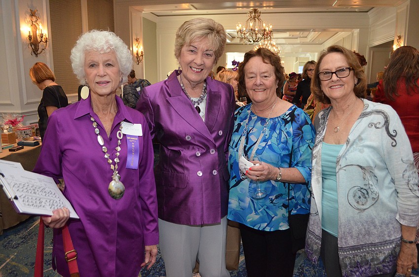 Lydia McIntire, Marge Lavender, Martha Voyles and Diane Bye