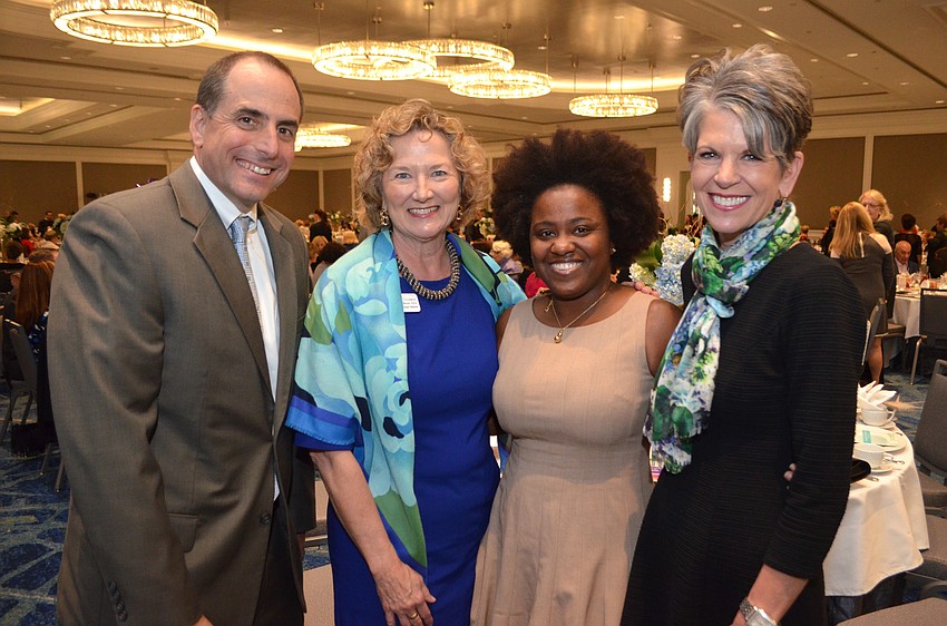 Mason Ayres, Deb Coleman, Tanjee Lance and Sally Schule