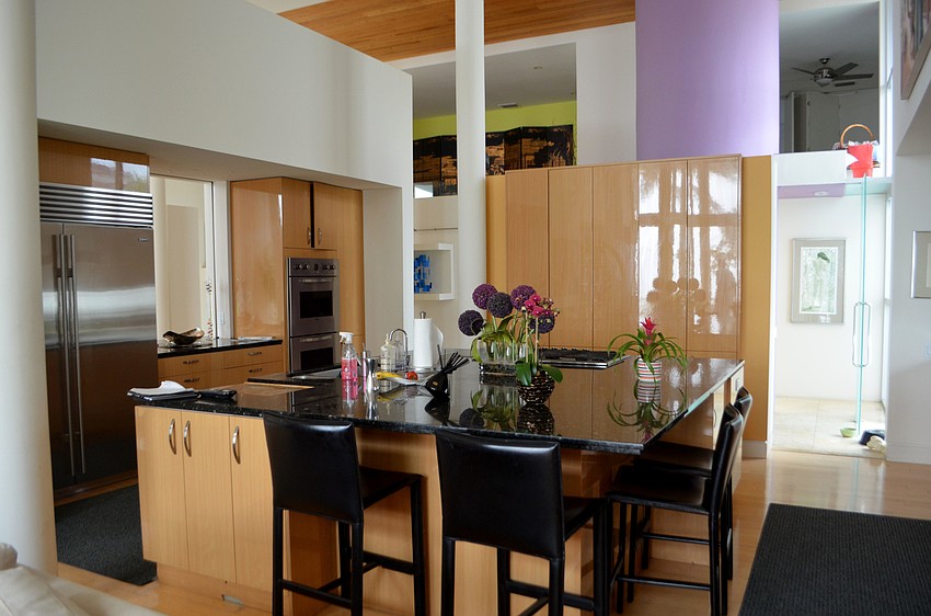 Rooks’ kitchen is complete with an inside grill and deep fryer.