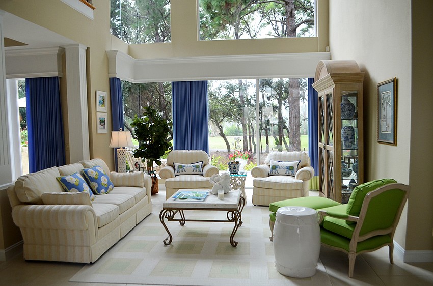 Julia Flaherty said she likes following color trends, which is why these colors work so well for her.