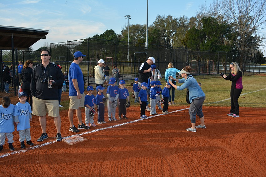 Opening day was full of photo opportunities.
