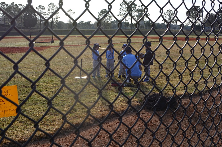 After months of inactivity, it was time for baseball in Heritage Harbour.