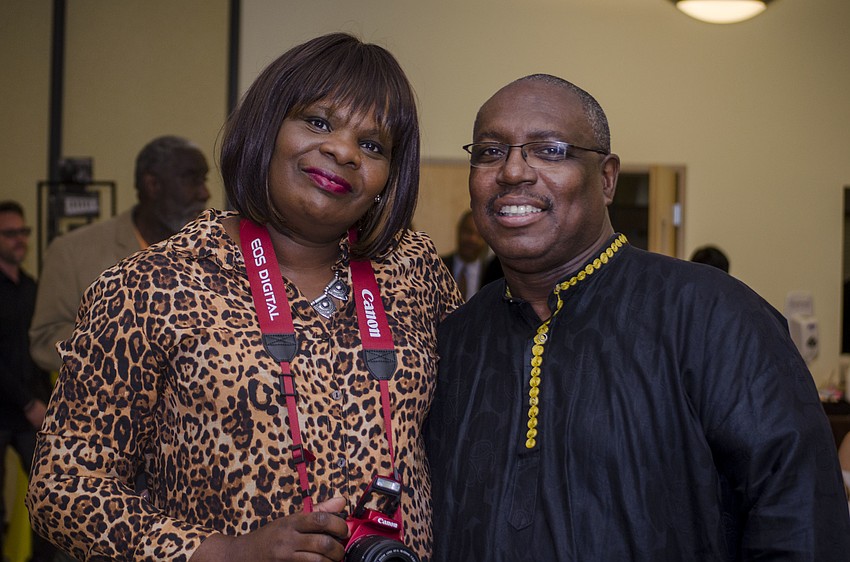 Mary Butler and Pastor John Wesley Walker Jr.