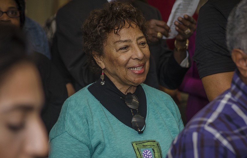 Carol Poteat-Buchanan sings 