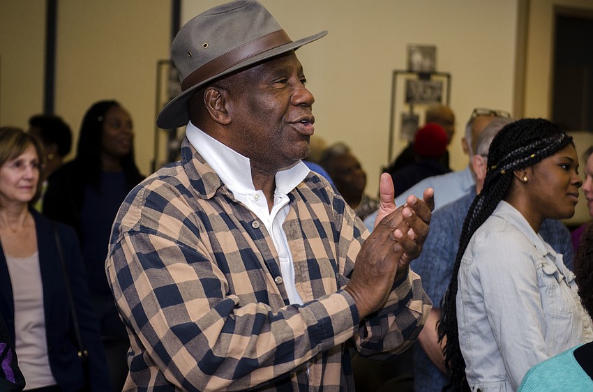 Bruce Francis sings the last chorus of 