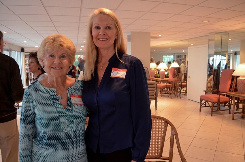 Kathy Simonds and Susan Phillips