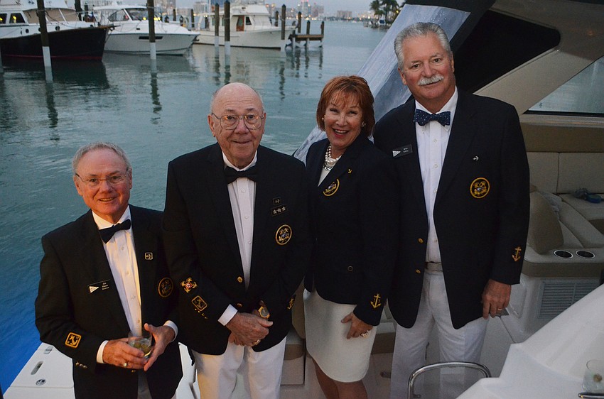 Past Fleet Captains Jim Hanes, Jamo Powell, Tami Walsh and Whit Sibley