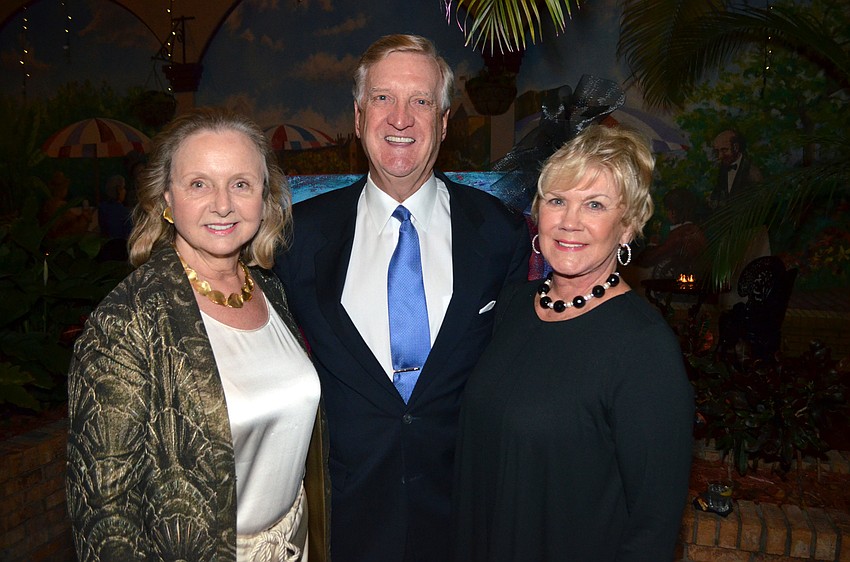Co-Chairwoman Alexandra Jupin, Walter Serwatka and Connie Holcomb