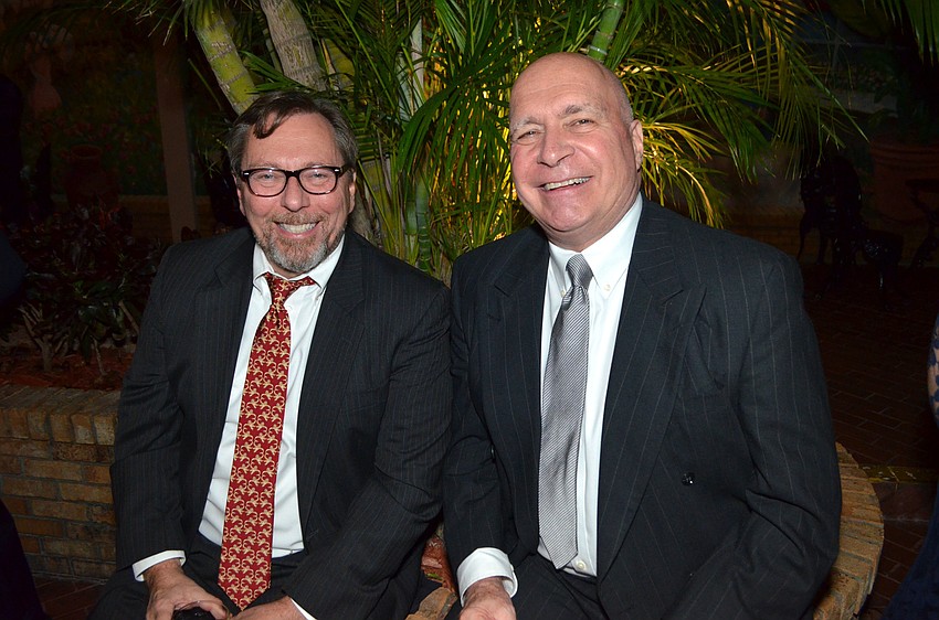 Tom Hudson and Jim Bos