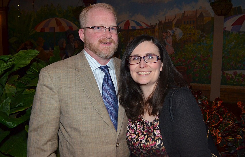 Gary Tipton with Dr. Lisa Tipton, the medical director for Animal Rescue Coalition