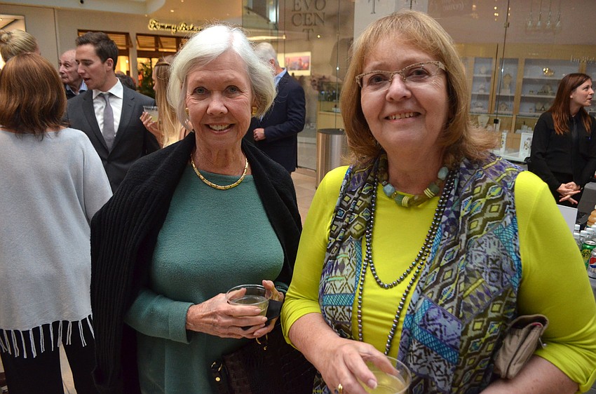 Nancy Leonard and Pat Steck