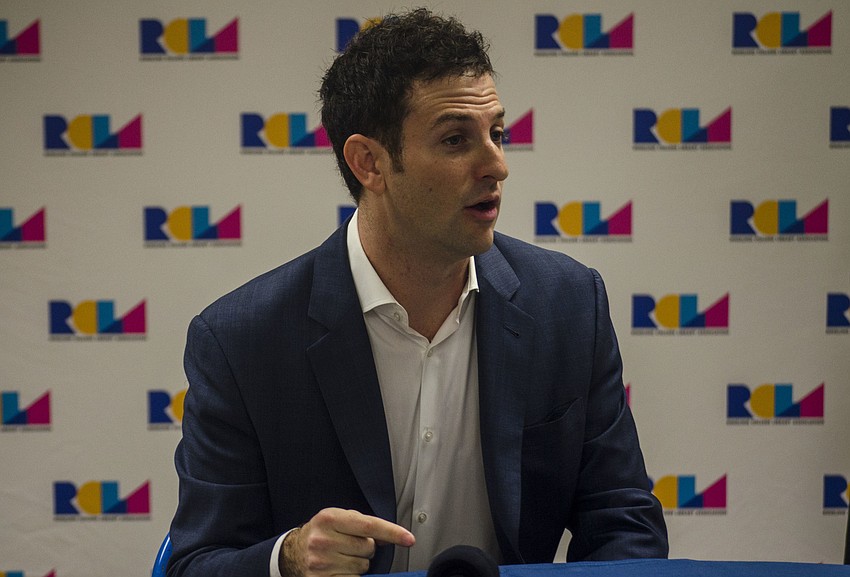 President of Jigsaw Jared Cohen spoke at the Van Wezel Performing Arts Center as part of the Ringling Town Hall Lecture Series.