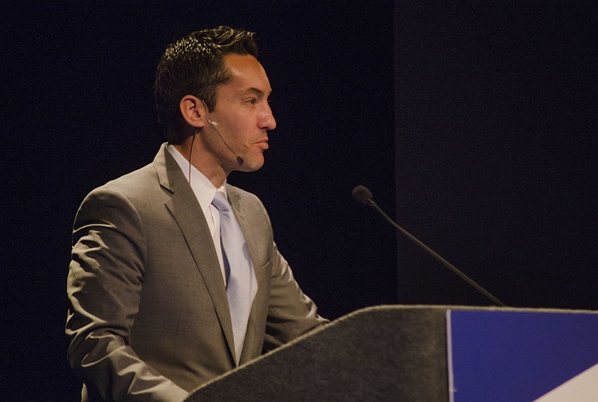 Ringling Town Hall chairman Patrick Duggan.