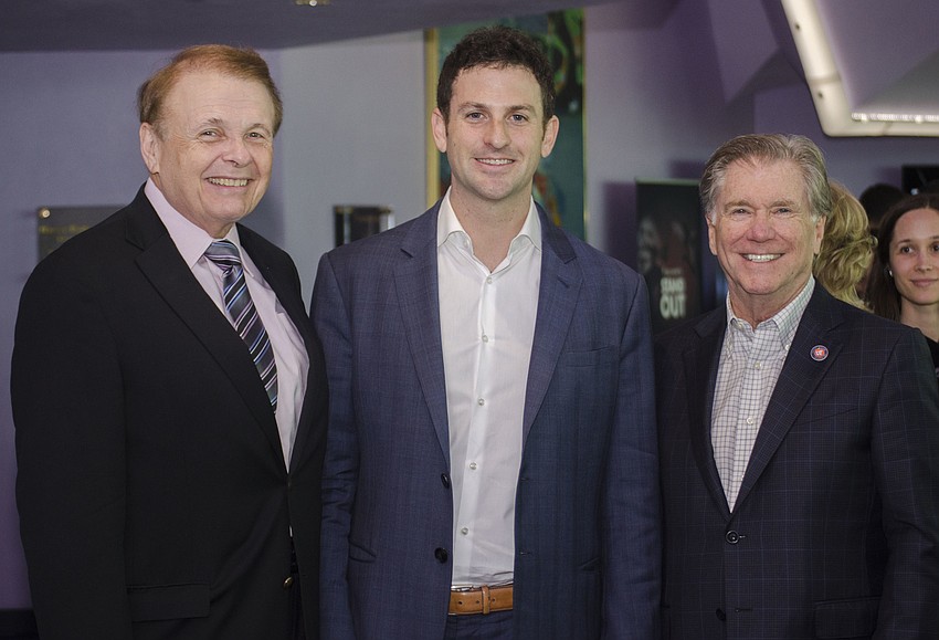 Ringling President Larry Thompson, Jared Cohen and