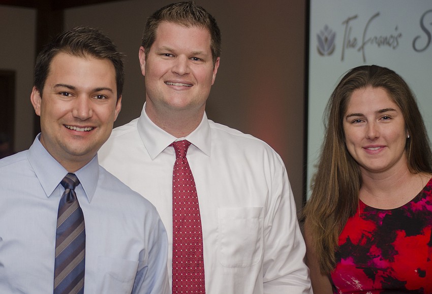 Rob Negle, Rob Halloy and Amber Albright