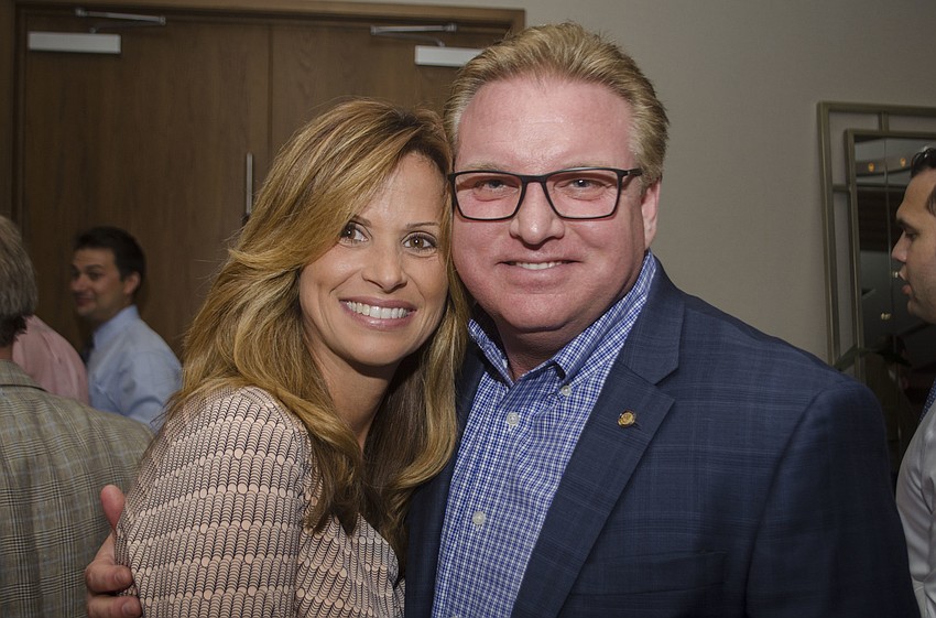 Lori Moran and Sarasota County Commissioner Mike Moran