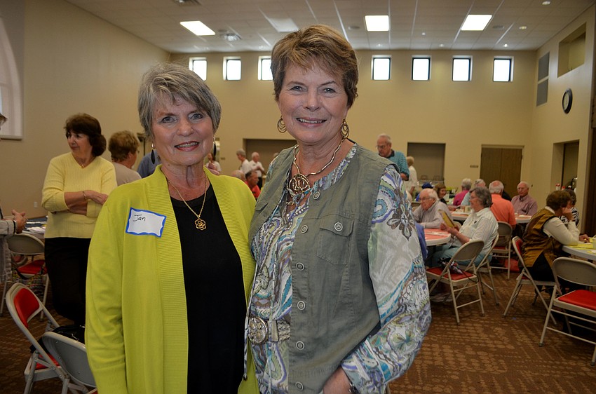 Jan Lubas and Joan Pritchard