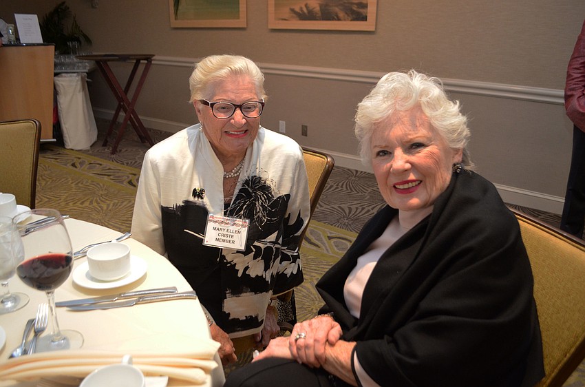 Mary Ellen Criste and June Gruner