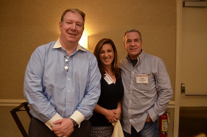 Michael Roach, Norma Mladineo and John Buehler