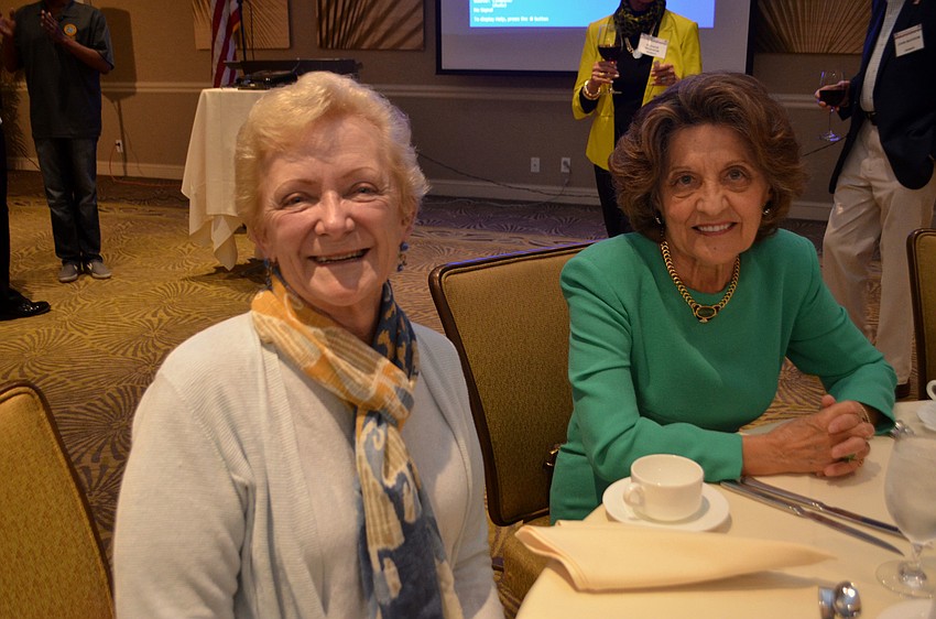 Judy Christian and Helen Dzongowski