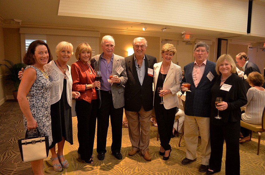 Gretchen Burns, Marie Guillet, Sunny and Rich McGrath, Joe and Nancy McElmeel, Pete Rutledge and Jann Logsdon