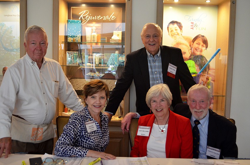 Richard Kuzmich, Sharon Freeman, Judy Williams, Frank Cona and Chuck Fuller