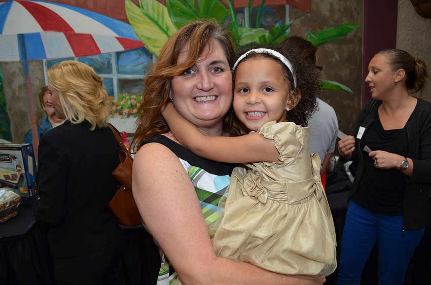 Lisa Keith and Olivia Bell, daughter of a Mothers and Infants client