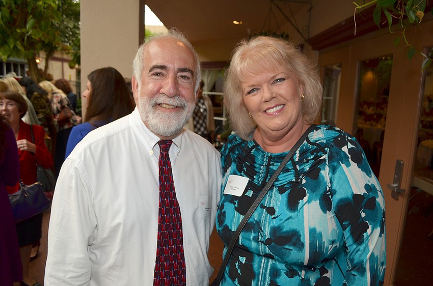 Ken Alexander and Elaine Charyn