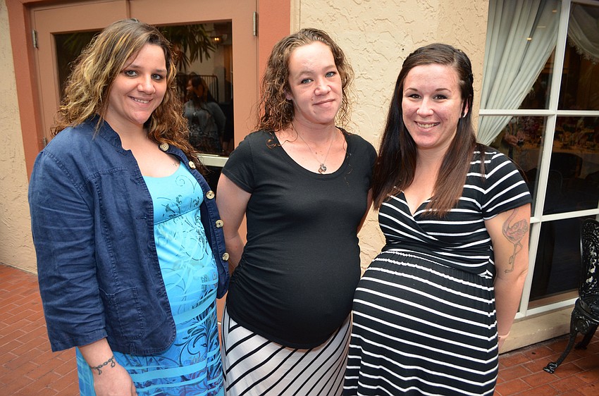 Sarah Collins, Mallorie Hayes and Heather Schoonover