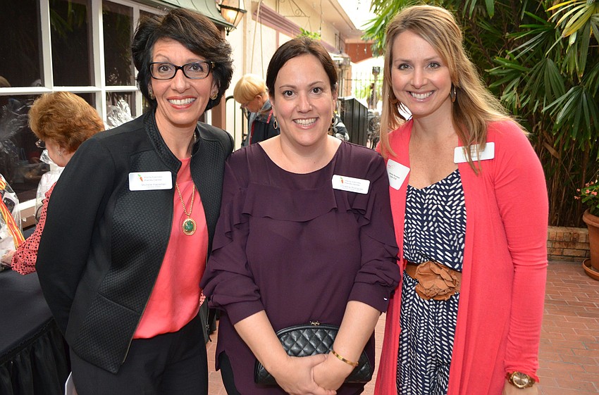 Michelle Kapreilian, Christina Rodrigues and Wendy Norman