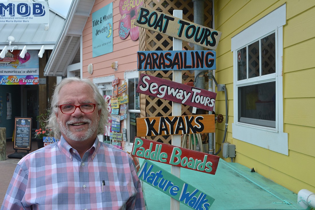 Paradise Boat Tours captain Sherman Baldwin has permission to operate a ferry to Bradenton Beach â€” as soon as he finds a docking space.