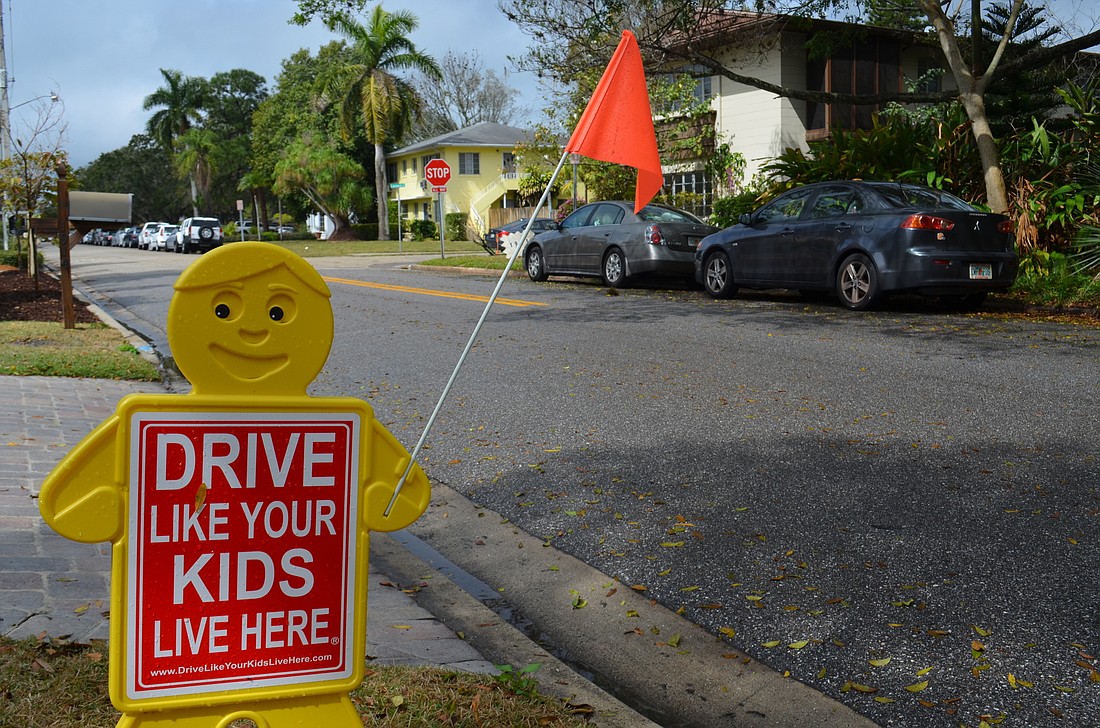 Residents on Hyde Park Street want cars to slow down.