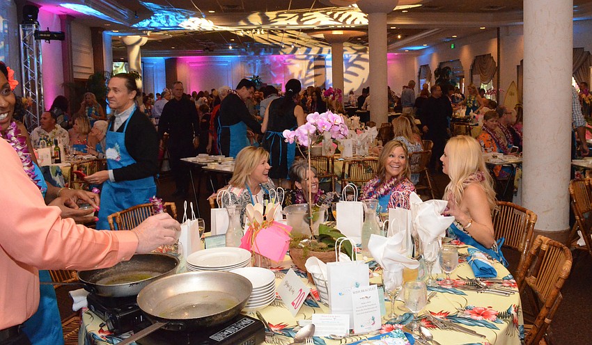 Cooking for Wishes was held at Michael’s On East on Feb. 23.