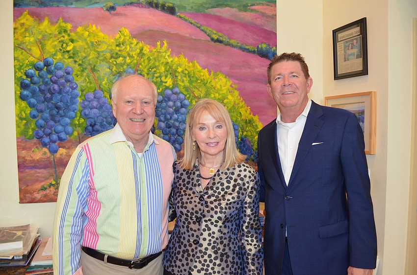 Bill and Susan Kelley with Ric Smalley