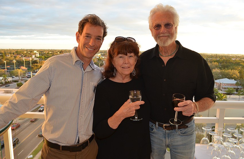 Trey Desenberg with Jill and Jack Daud