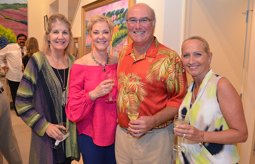Julie Kick, Pam and Brian Sullivan and Wendy Testwuide