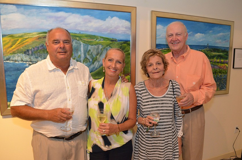 Tom and Wendy Testwuide with Ginger and Bob Kaemmer