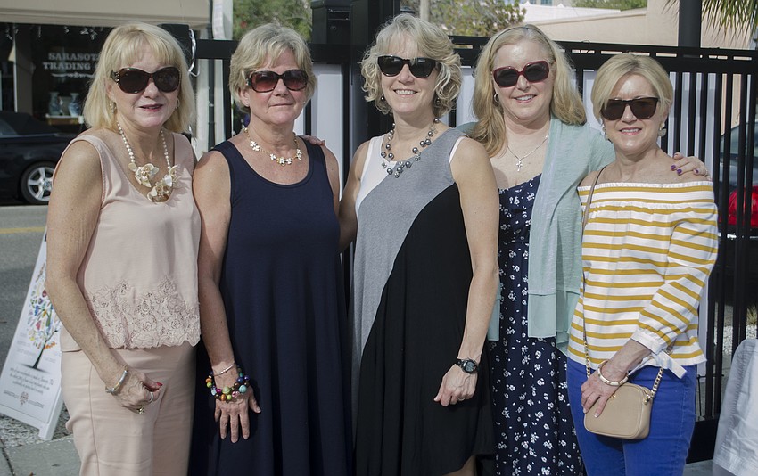 Karen Stevens Brazell, Susan Newman, Kimberly Papirio, Joanne Lane and Lynne Lawless