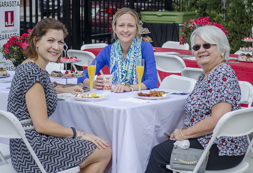 Kristen Theisen, Erin Duggan and Anne Wolfe