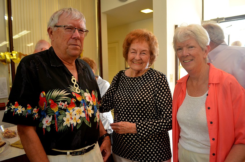 Keith Nelson, Ruth Strauss and Judy Marquis