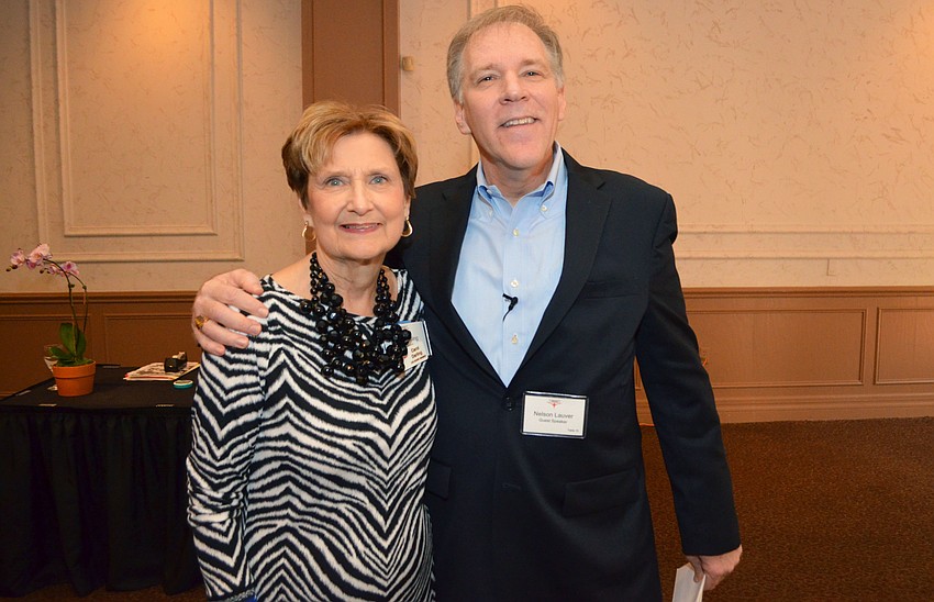 Carol Darling and Author Nelson Lauver