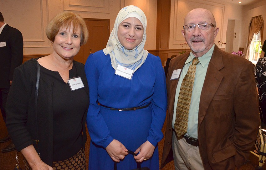 Jolley Siegwald, Omaima Abushaera and Jack Botelho