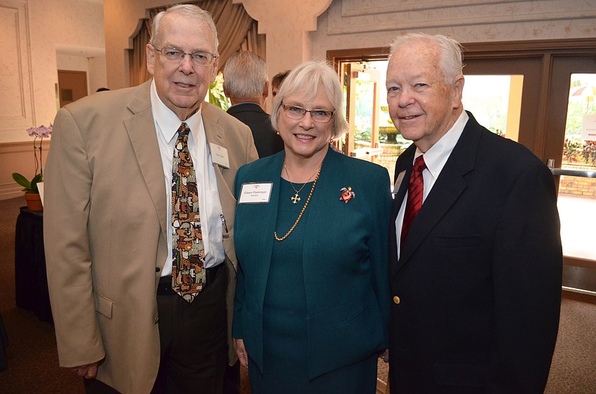 Irwin Starr and Eileen and Bob Parkinson