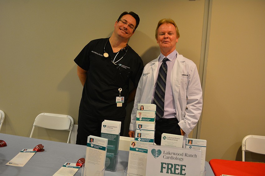 Drs. Jordan Hopkis and Aaron Guthrie represent Lakewood Ranch Cardiology and Lakewood Ranch Medical Group, respectively.
