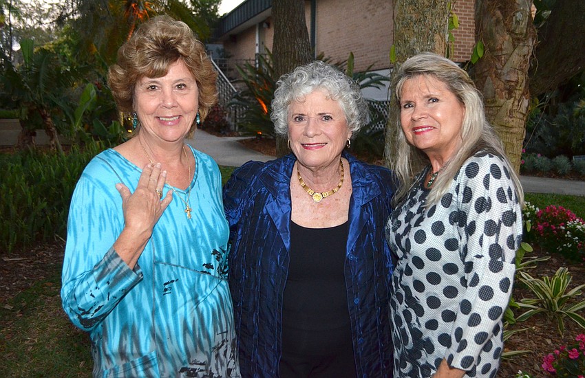 Barbara Britton, Bev Fisher and Betsy Adams