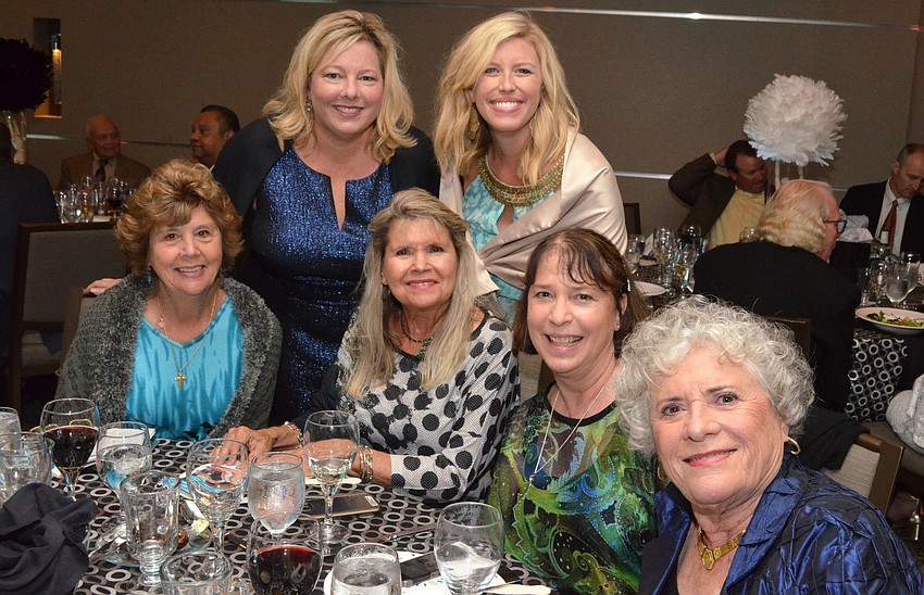 Barbara Britton, Marlo Turner, Betsy Adams, Britt Riner, Kim Wheeler and Bev Fisher