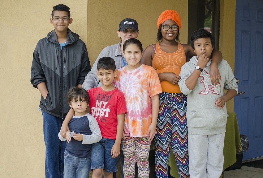 Quinn Selby Gomez, Linda Jacob, Nakala Collier, Juan Diego Leon, Alejandro Casco, Damian Rosario and Luiciana Pereira